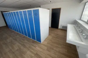 Vestiaire en industrie